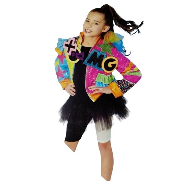 Rubies Girls S (6/6X) Jojo Siwa XOMGPOP Halloween Costume - Picture 1 of 8